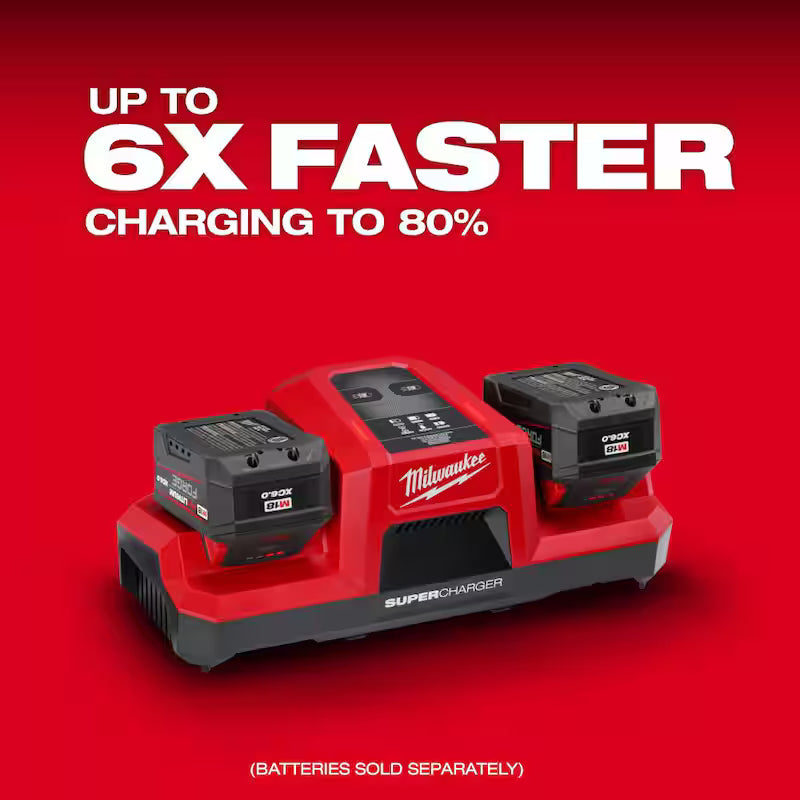 18V Dual Bay Super Charger U107