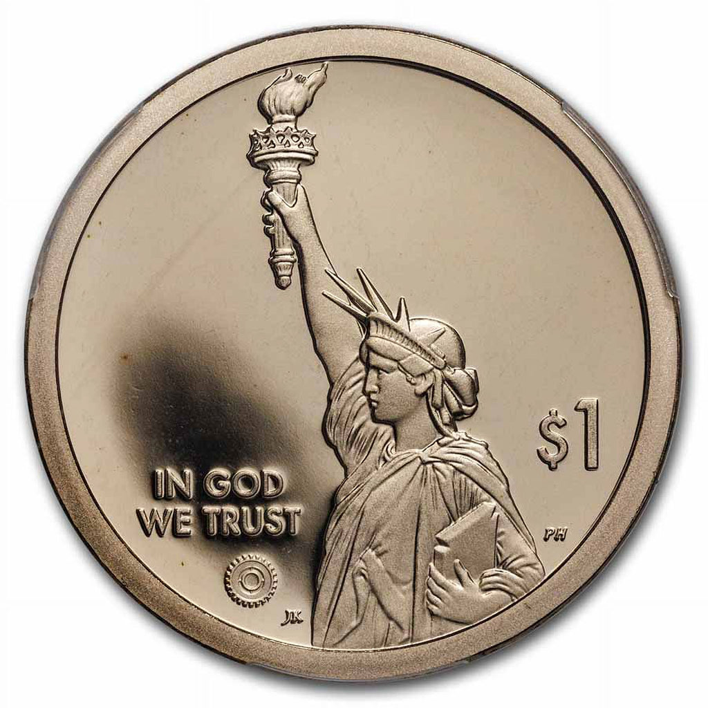 American Innovation $1 Snowboarding Coin V39870