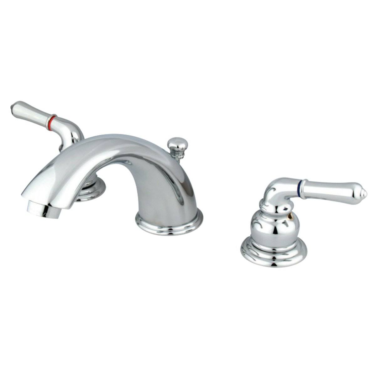Polished Brass Widespread Lavatory Faucet W583