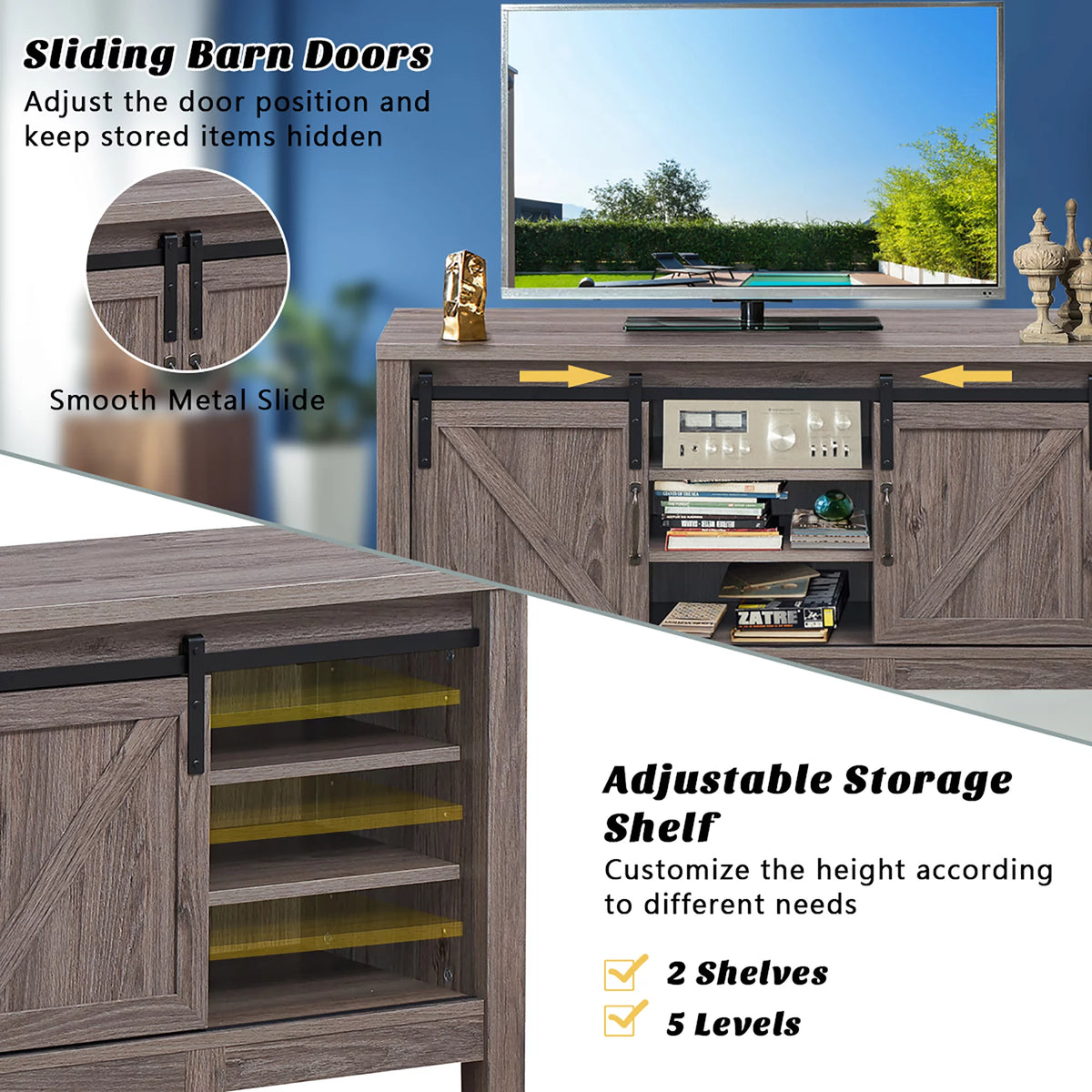 TV Stand with Storage K46412
