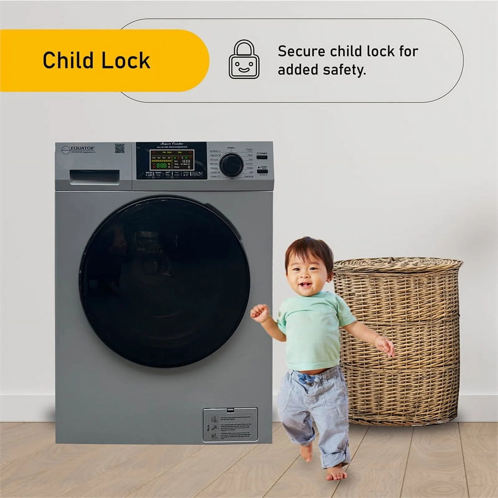 Compact 110V Vented/Ventless 15 lbs Washer Dryer A517236