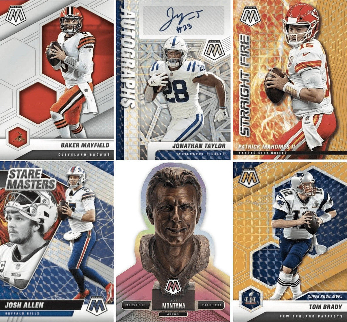 Football Trading Cards Mega Box W2676