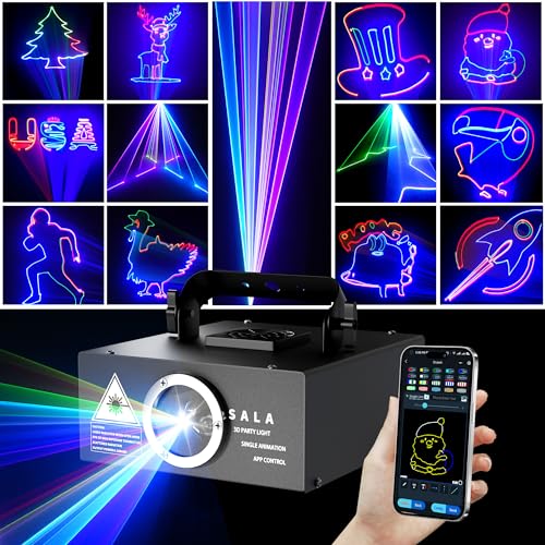 Sound Activated 3D Animation Laser Light L472