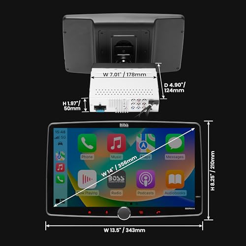Single DIN 7 Inch Touchscreen Bluetooth Car Stereo I517111