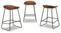 Counter Height Stool Brown/Black C8025