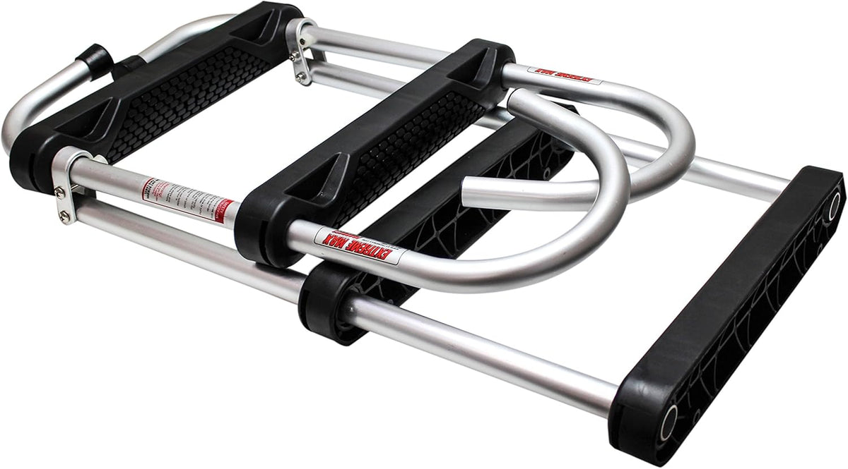 Folding 4-Step Pontoon Ladder Pack of 2 E136