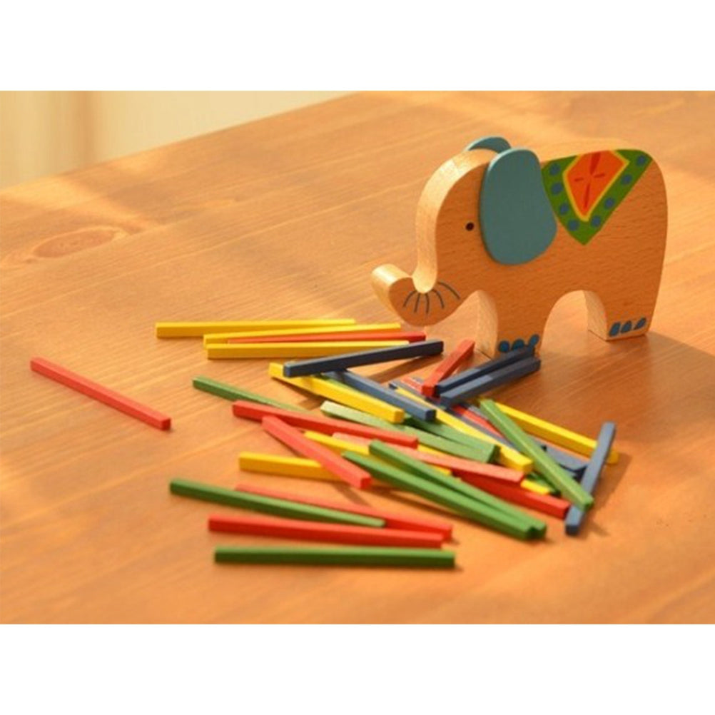 Wooden Stackable Building Blocks Educational Toys K65494