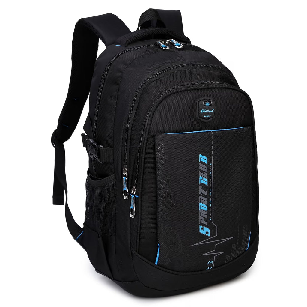 Black Blue Waterproof Lightweight Backpack G11335