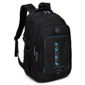 Black Blue Waterproof Lightweight Backpack G11335