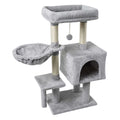 Cute Cat Tree Kitten Cat Tower with Sisal Scratching Posts C368894