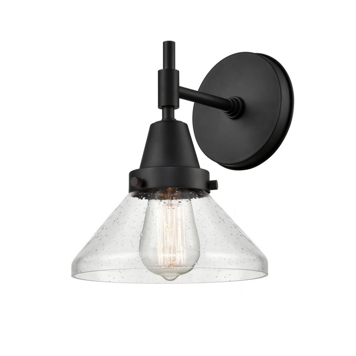 Matte Black Sconce R519