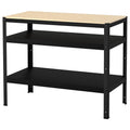 Black/Pine Plywood Work Bench C341734