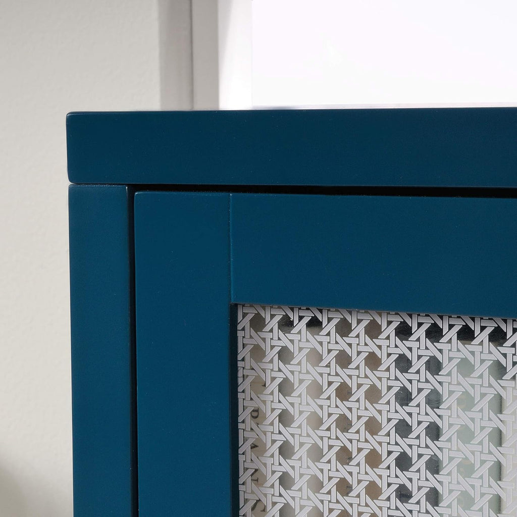 Navy Accent Storage Cabinet B823