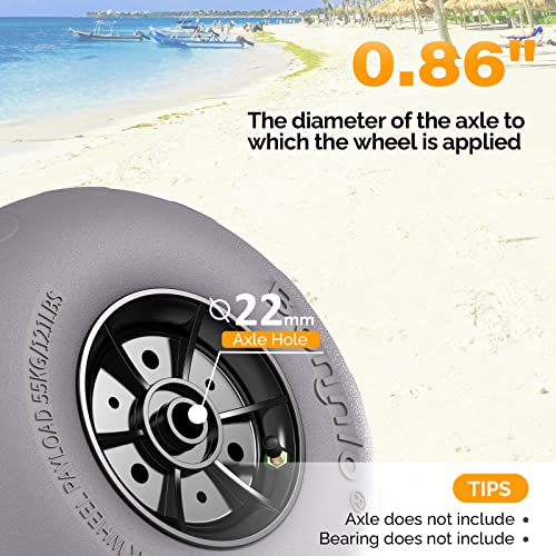 12" Replacement Balloon Wheels 2-Pack Q587