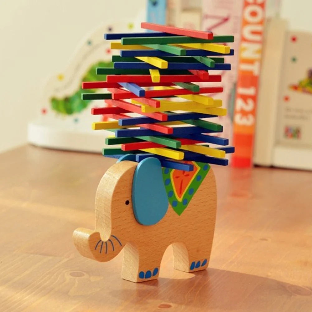 Wooden Stackable Building Blocks Educational Toys K65494