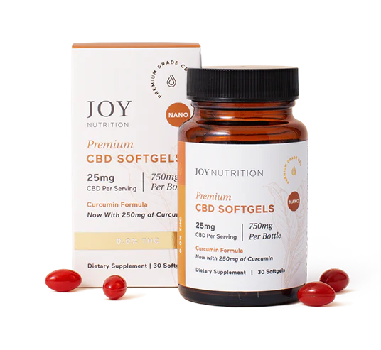 25mg CBD Softgels with Curcumin M859243
