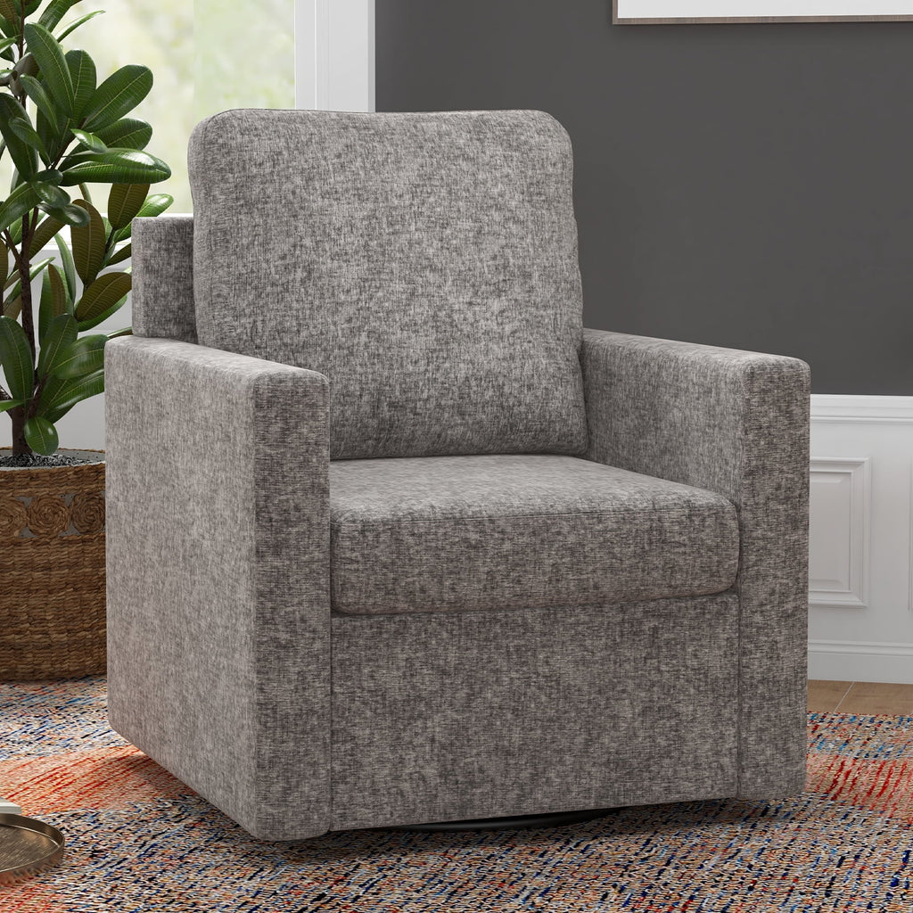 Light Gray Sherpa Accent Chair O80257