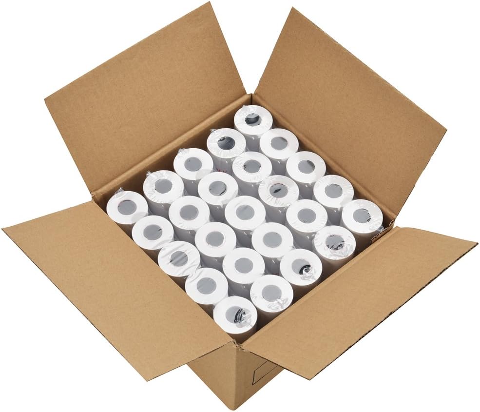 50 Rolls 2 1/4 x 165' Thermal Paper Receipt Paper Pack of 2 L703