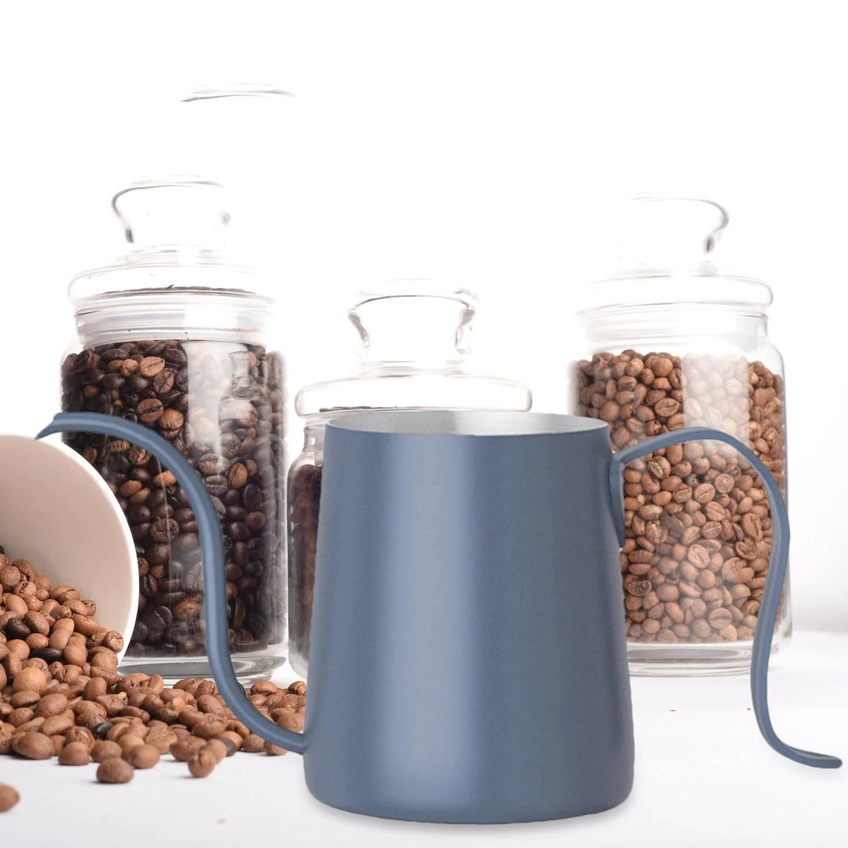 Navy blue Coffee Pouring Kettle Drip Pot N4338